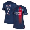 Camiseta de fútbol Paris Saint-Germain 2023-24 Hakimi 2 Primera Equipación - Mujer